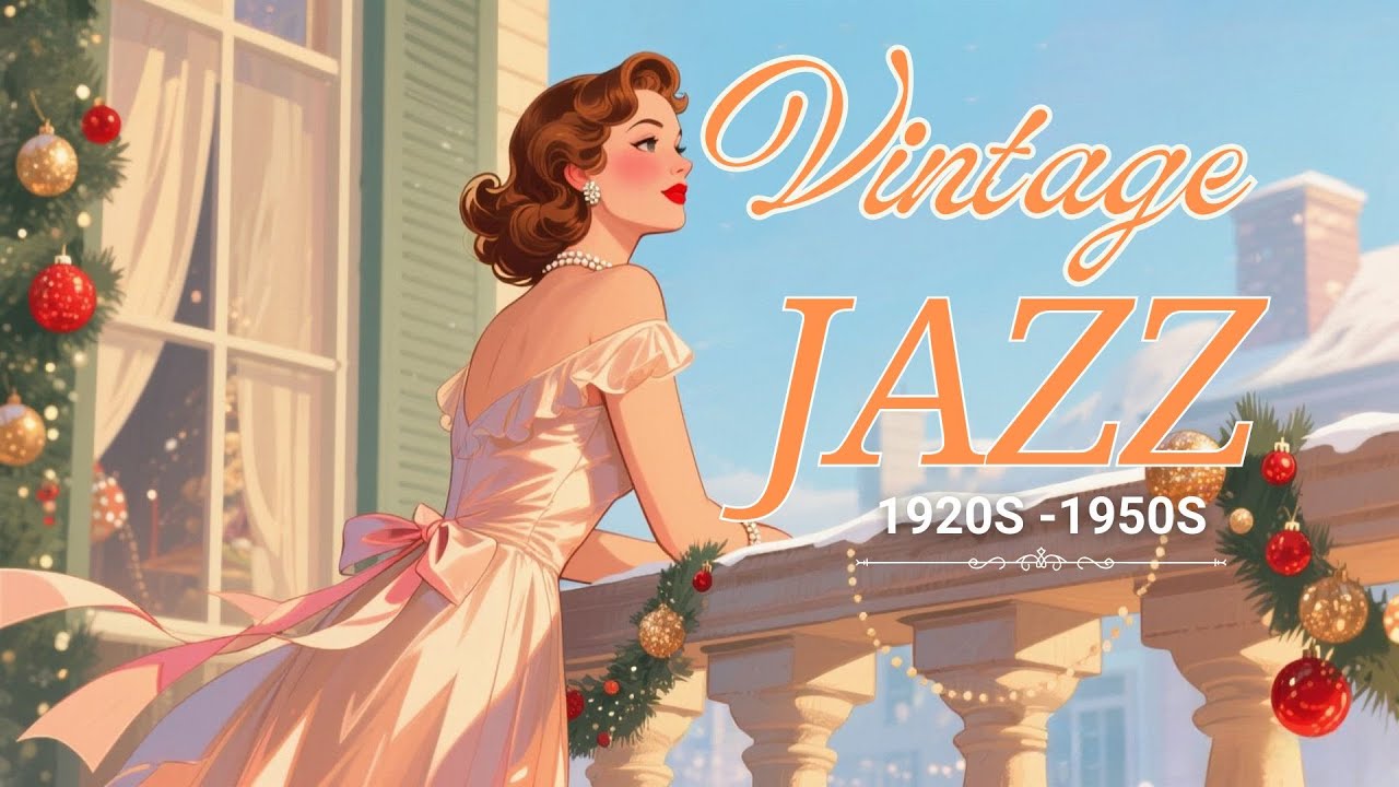 Paris Balcony Jazz ☕ Sunlit Vintage Moments with Old Jazz 1940s Charm