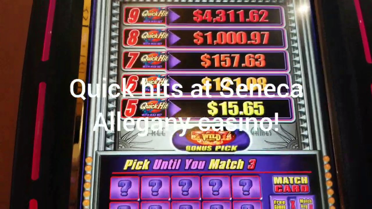 Quick Hits at Seneca Allegany casino YouTube
