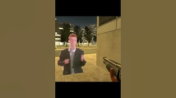 Rickrolled in gmod #garrysmod #gmod #nextbot #rickroll #rickastley #shorts #rickrolled