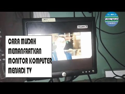 Mudah Memanfaatkan Monitor Komputer 