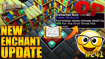 NEW ENCHANTING UPDATE Came With Better Enchants? | Hypixel Skyblock - Minecraft EP. 241