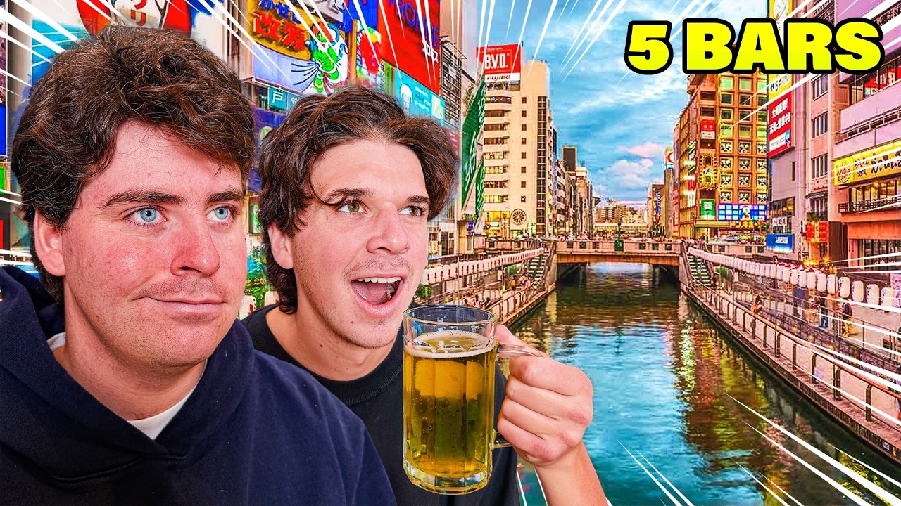 We Tried the Top 5 Bars in Osaka Japan (Ranked)