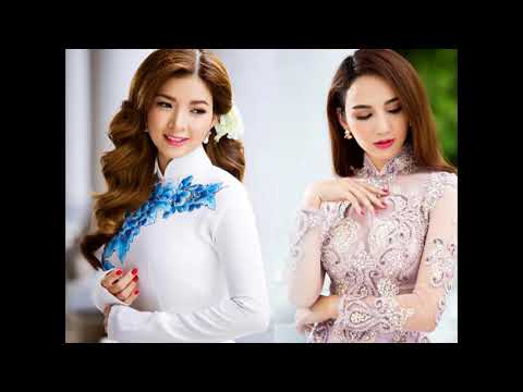 Những kiểu tóc mặc áo dài thêm duyên dáng - Ao dai hairstyles add graceful | những kiểu tóc mặc áo dài đẹp