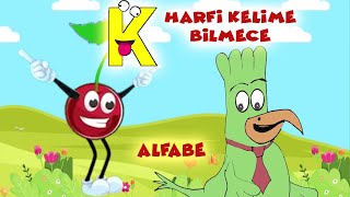 K Harfi - Abc Alfabe LULU ve ARKADAŞLARI ile Eğitici ve Öğretici Bilmeceler (çizgi film)