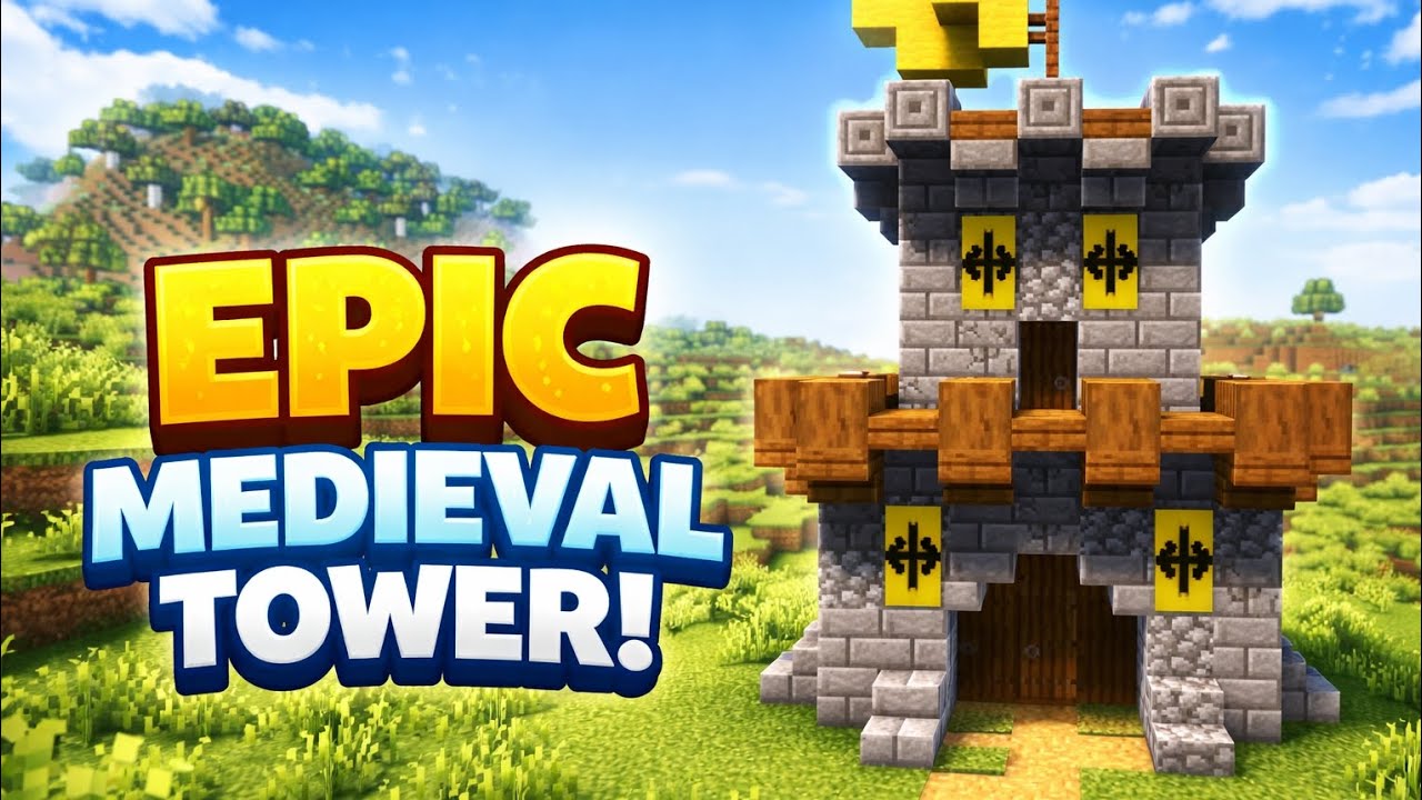 How to Build a Small and Easy Castle in Minecraft | Survival Friendly ...
