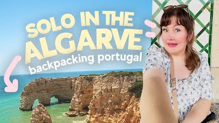 I went on a Solo Backpacking trip to the Algarve Portugal  Taking a Train across the Algarve