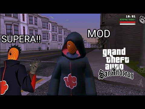 GTA San Andreas Naruto Skin HD For Android Mod 