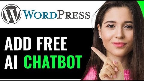 ADD A FREE AI CHATBOT TO WORDPRESS (QUICK GUIDE)