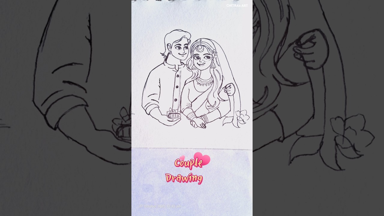 Couple Drawing 