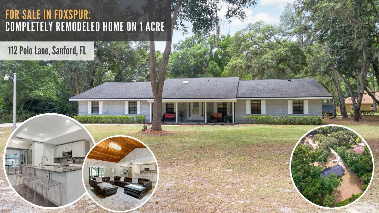 Markham Woods Home for Sale on 1 Acre Lot! YouTube