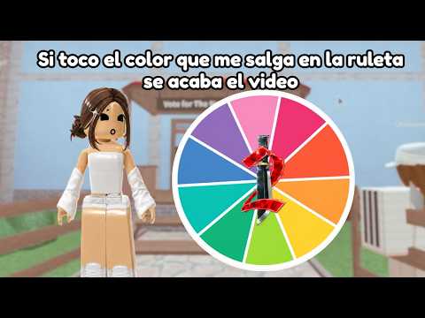 SI TOCO EL COLOR QUE ME SALGA EN LA RULETA SE ACABA EL VIDEO EN MM2