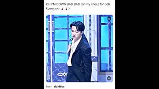 D.O serving for Kai too this comeback 🧎‍♀️#exo #kyungsoo #creamsoda #shorts #short