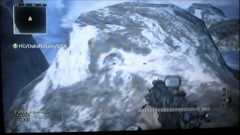New Mw3 Outpost Glitches Ontop of Roof + 2 Out of map (Wii) - Part 1