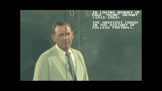"Bear" Bryant locker room speech (resampled for OKI6295)