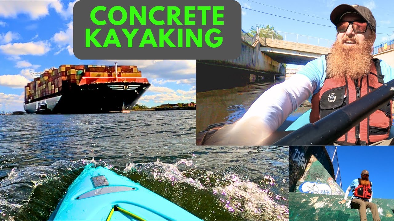 Secret Urban Kayaking Elizabeth River to Arthur Kill YouTube