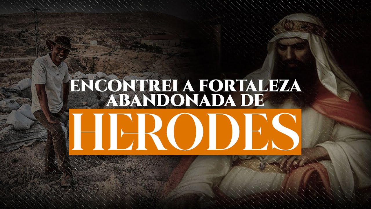 ACHEI UMA FORTALEZA DE HERODES ABANDONADA #RodrigoSilva #Israel