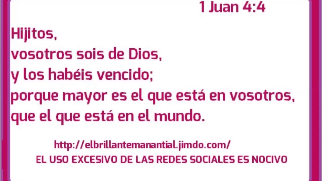 30 5 2016 1 Juan 4 1 6 YouTube