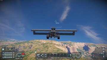 Space Engineers+Wings Mod+Unlimited Speed Mod+Gatling Guns=Realism