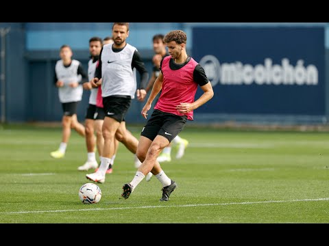 Primer entrenamiento de la semana en el Anexo