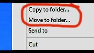 Add 'CopyTo' & 'MoveTo' in Context Menu