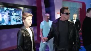 schwarzenegger asking who's this girl