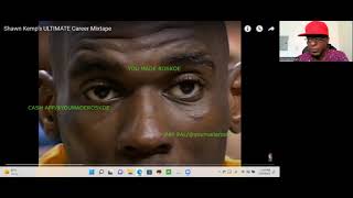 My 1st Time Watching: Shawn Kemp's ULTIMATE Career Mixtape #shawnkemp #reactions #nba