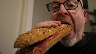 The Perfect Bocadillo De Jamón Serrano Spanish Serrano Ham Baguette Jans Kitchen Jan Tom Yam