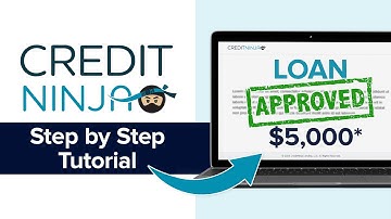 CreditNinja Tutorial: Same-Day* Loans Up to $5,000!