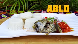 Recette du Ablo simplifié et rapide ||Abolo || steamed rice cake || cuisine Togolaise et Béninoise