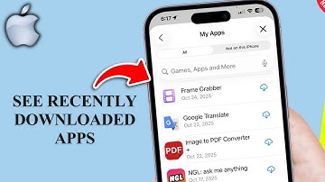 Hoe u recent gedownloade apps op de iPhone kunt bekijken