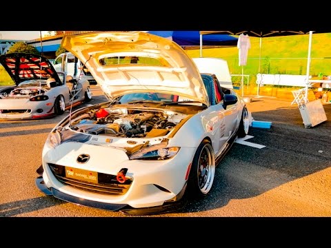 Hd Mazda Mx 5 Roadster Nd Modified مازدا رودستر マツダ ロードスターndカスタム スタンスネーション東京16 Youtube