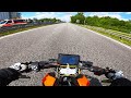 my way to work - KTM DUKE 125 2020 AKRAPOVIC [No DB-Killer]