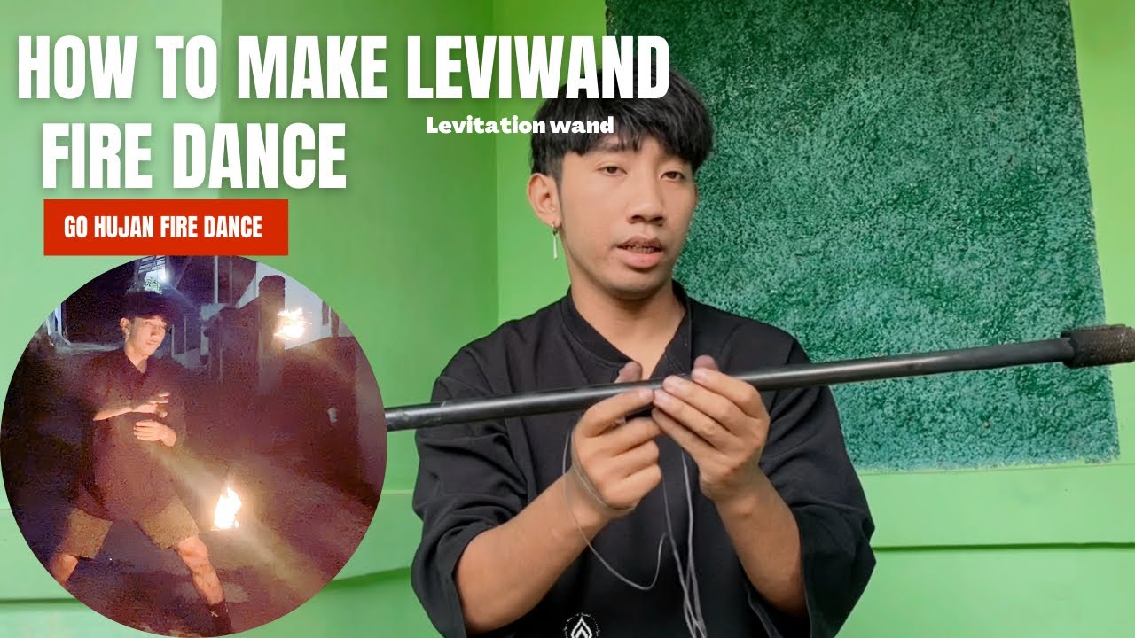 HOW TO MAKE LEVIWAND Fire dance firedance leviwand YouTube