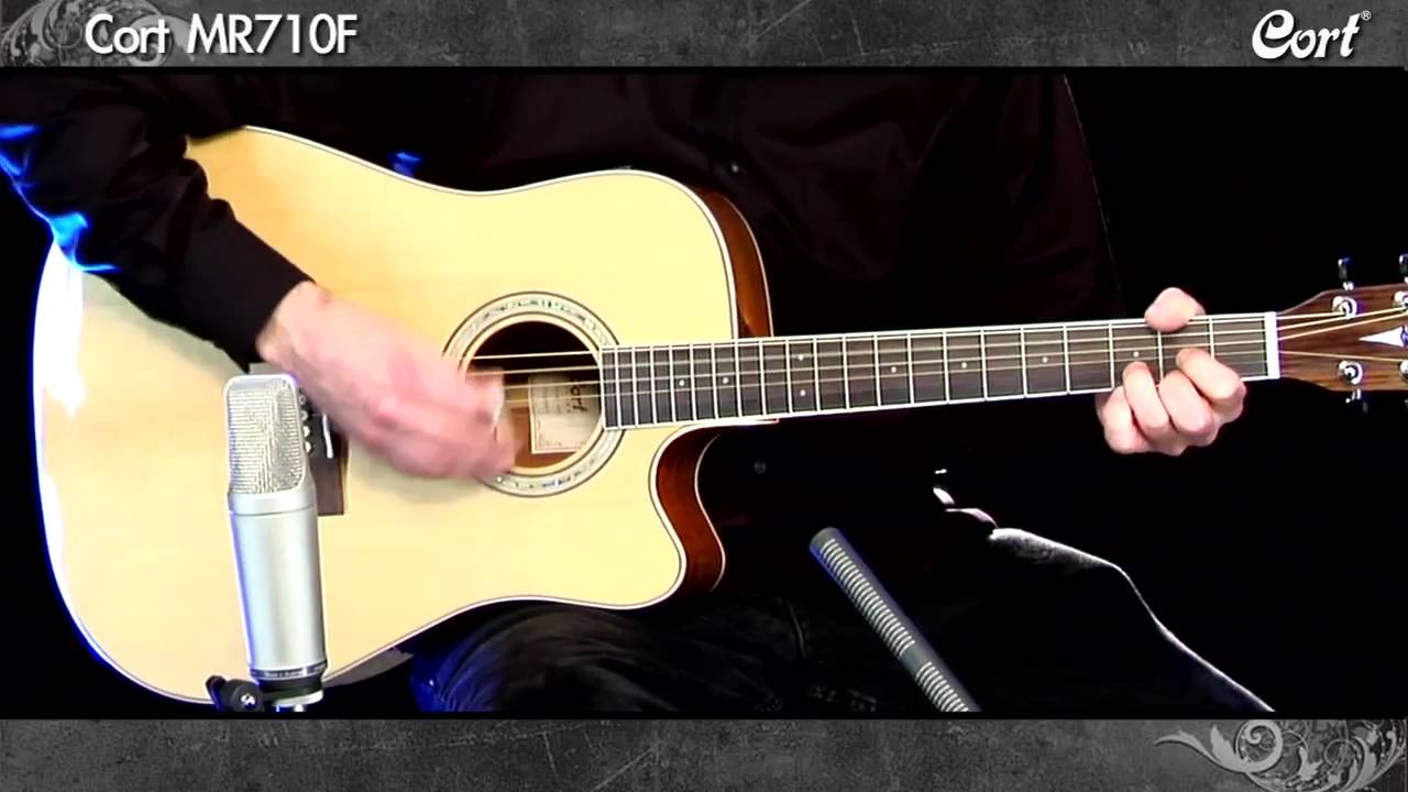 Cort MR710F Acoustic Guitar With 