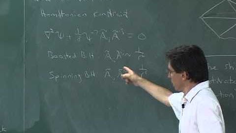 Mark Hannam (4) - Advanced course in theory and numerics of partial differential equations