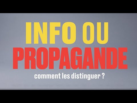 Vidéo: Propaganda - qu'est-ce que c'est ? Pourquoi est-il utilisé ?