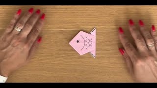 LIBRISTO Origami Fish Bookmark | DIY 📖🐟🐟🐟