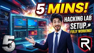 Hacking Lab in 5 Minutes! Kali Linux & VMware Setup - R Security