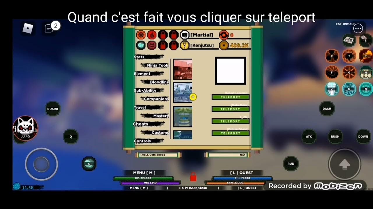 Tuto comment allez dans un serveur priv dans shindo life roblox