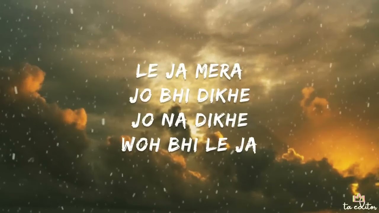 Justh - Chor (Lyrics) Songs