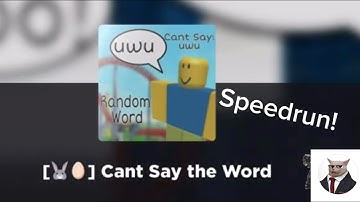 Getting kicked out of a roblox server speedrun