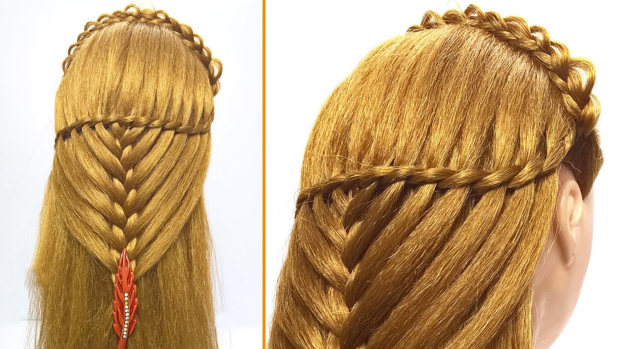 खुले बालों की हेयर स्टाइल | balon ki hairstyle | new hairstyles 2020 for  girl - YouTube