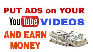 Connect AdSense on your youtube channel for earn Money.