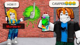 Murder Mystery 2 FUNNY MOMENTS (SPRAY PAINT TROLL) #2