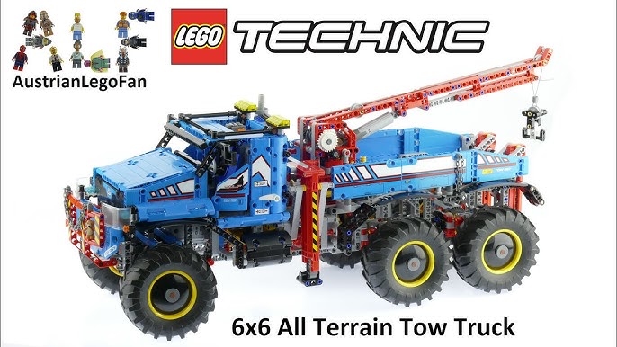  LEGO Technic 6x6 All Terrain Tow Truck 42070 Building Kit (1862  Pieces) (Discontinued by Manufacturer) : Toys & Games