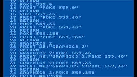 Atari XL/XE cassette beep demo