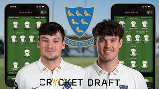 Sussex CCC Players take on the 5 MINUTES TO BUILD THEIR COUNTY CHAMP CRICKET DRAFT SQUAD! ⌛️🏏