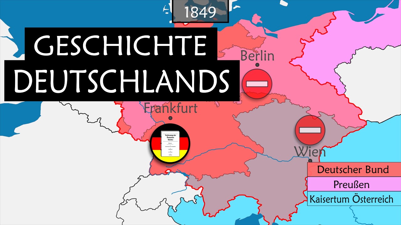 Die Geschichte von Deutschland (Anfang bis heute)