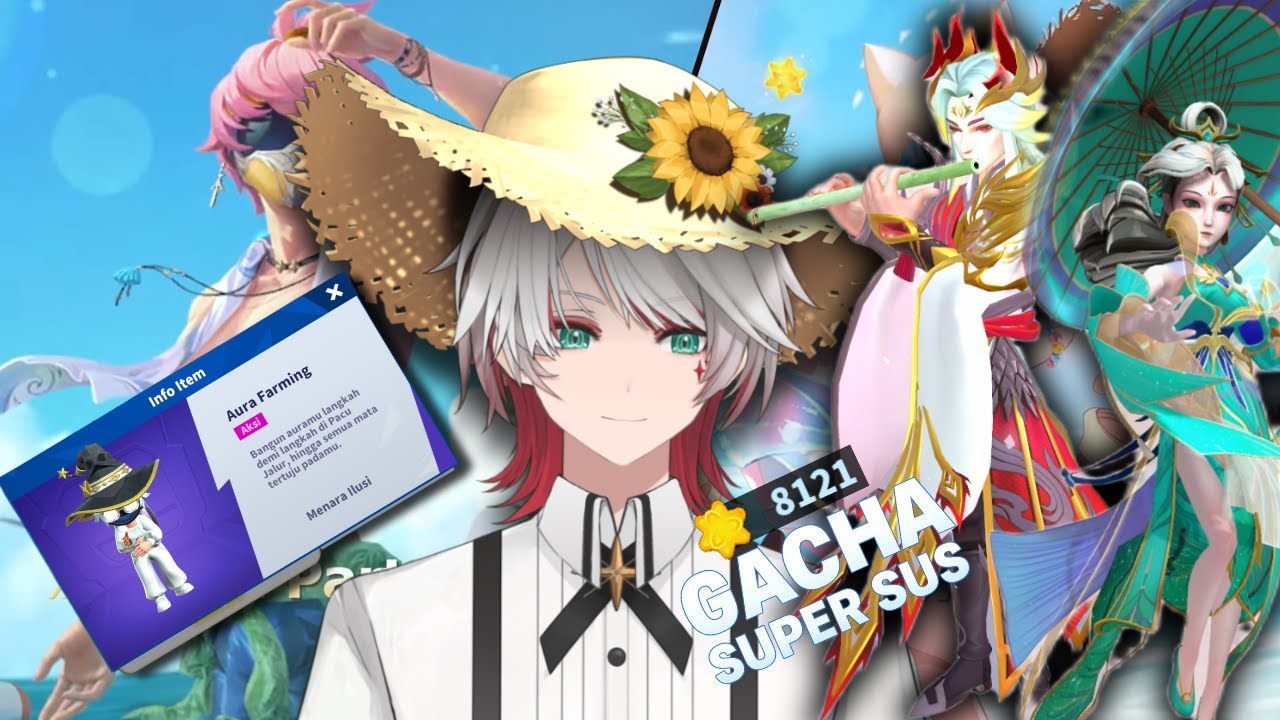 【SUPER SUS】HUT RI GACHA DI SUPER SUS 8K GOLDEN STAR | VTuber Indonesia