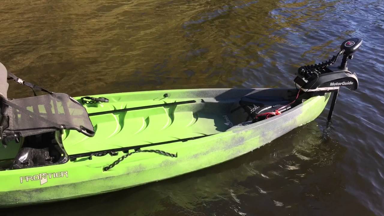 Frontier 12 + Xi5 Bow Mount Motor YouTube